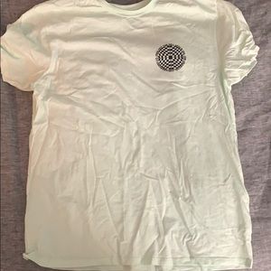 VANS seafoam green t size large off the wall!